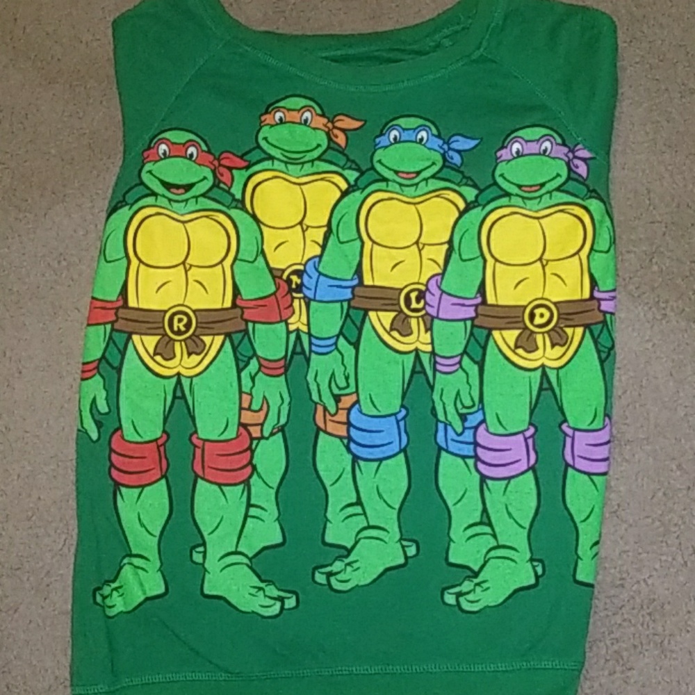 Long sleeve ninja turtle sweater
